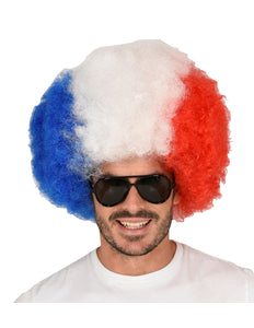 Widmann SRL Pruik Frankrijk blauw wit rood
