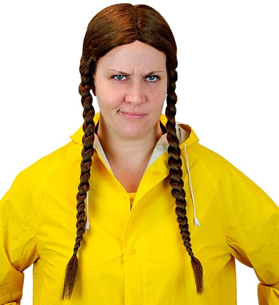 Widmann SRL Pruik Greta met vlechten