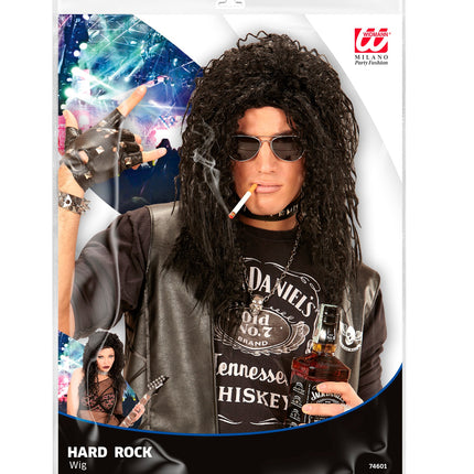 Widmann SRL Pruik Hard Rocker