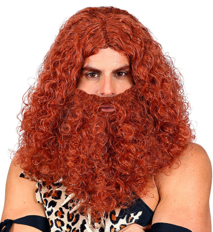 Widmann SRL Pruik Holbewoner Met Baard