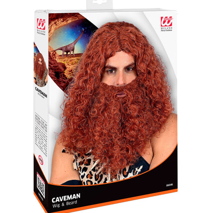 Widmann SRL Pruik Holbewoner Met Baard