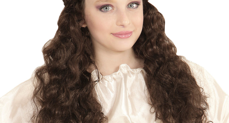 Widmann SRL Pruik, Kind Middeleeuwen Bruin