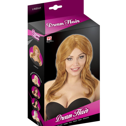 Widmann SRL Pruik Lindsay licht bruin