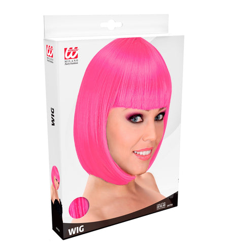 Widmann SRL Pruik Lou Lou felroze