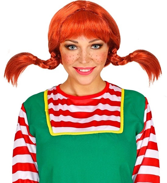 Widmann SRL Pruik pipsie rood