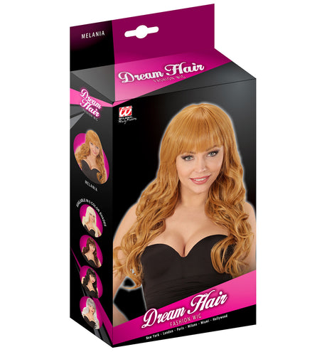 Widmann SRL Pruik President First lady Melania licht bruin