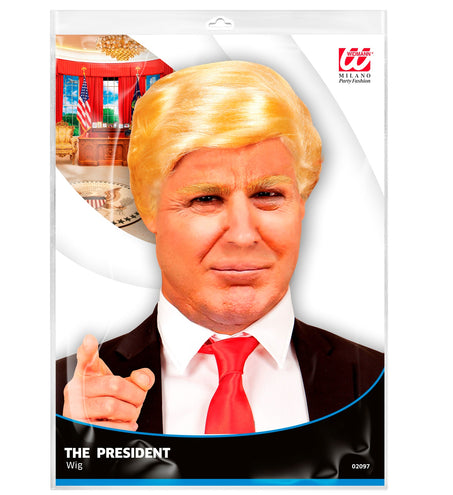 Widmann SRL Pruik President Trump America first