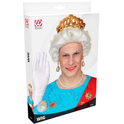 Widmann SRL Pruik Queen Elisabeth