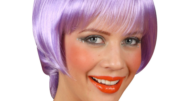 Widmann SRL pruik rave licht paars