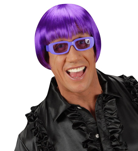 Widmann SRL pruik rave paars