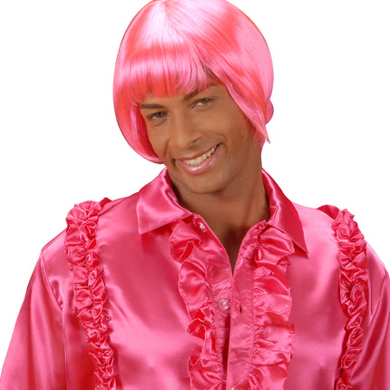 Widmann SRL pruik rave roze