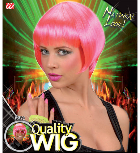 Widmann SRL pruik rave roze