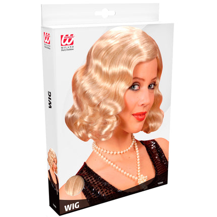 Widmann SRL pruik roaring 20s blond