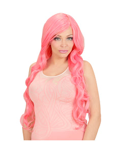 Widmann SRL Pruik roze Kim Kardeshin