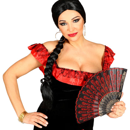 Widmann SRL Pruik Spaanse vrouw Senorita