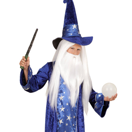 Widmann SRL Pruik tovenaar met baard