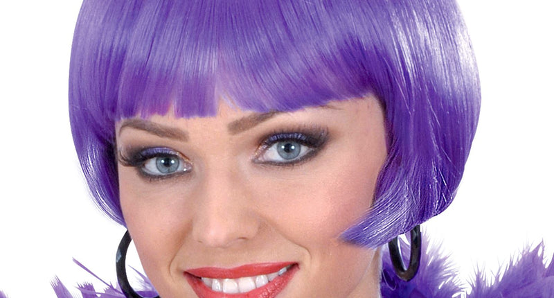 Widmann SRL Pruik Valentina Donker Paars