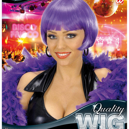 Widmann SRL Pruik Valentina Donker Paars