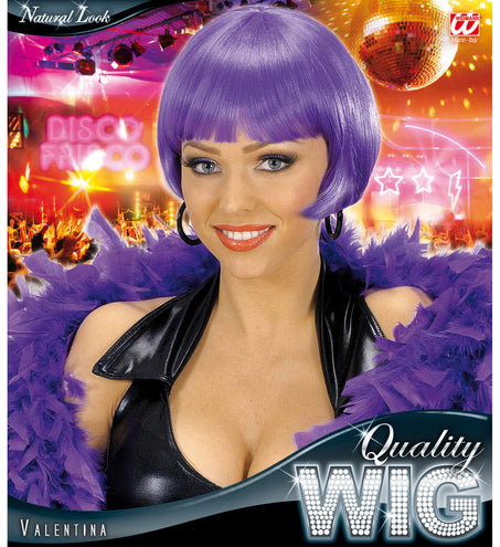 Widmann SRL Pruik Valentina Donker Paars