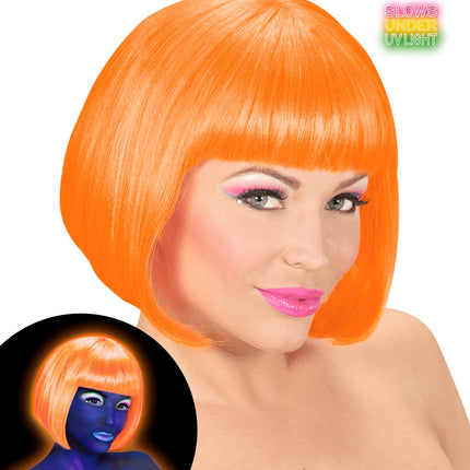 Widmann SRL Pruik, Valentina Neon, Oranje