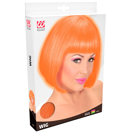 Widmann SRL Pruik, Valentina Neon, Oranje