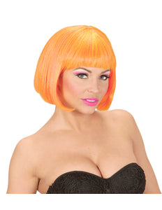 Widmann SRL Pruik, Valentina Neon Oranje/Geel Mix