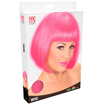 Widmann SRL Pruik, Valentina neon, roze