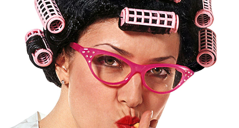 Widmann SRL Pruik Vanity Met Krulspelden (In Plastic Doos)