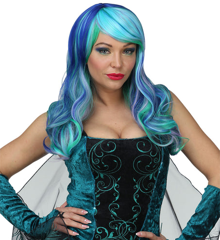 Widmann SRL Pruik zeemeermin Cosplay Leia