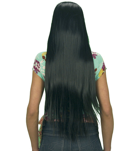 Widmann SRL pruik zwart extra lang