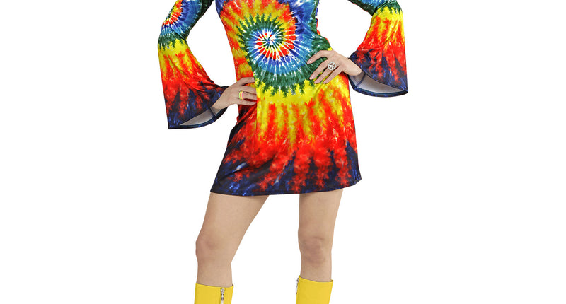 Widmann SRL Psychedelische hippie jurk dames