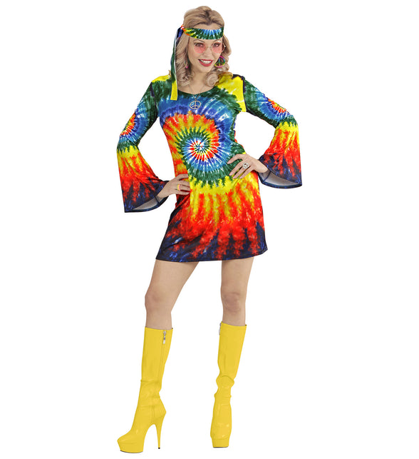 Widmann SRL Psychedelische hippie jurk dames