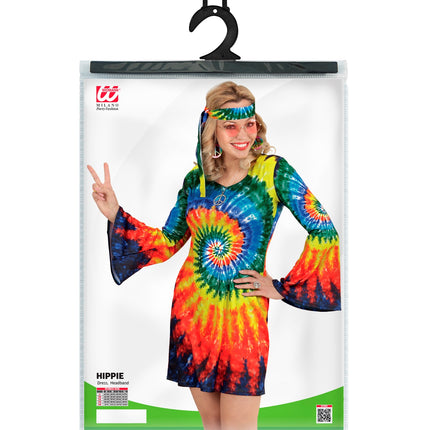 Widmann SRL Psychedelische hippie jurk dames