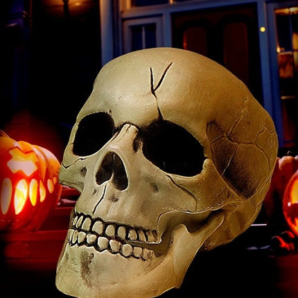 Widmann SRL Pvc schedel met beweegbare kaak 21cm kostuum Julia