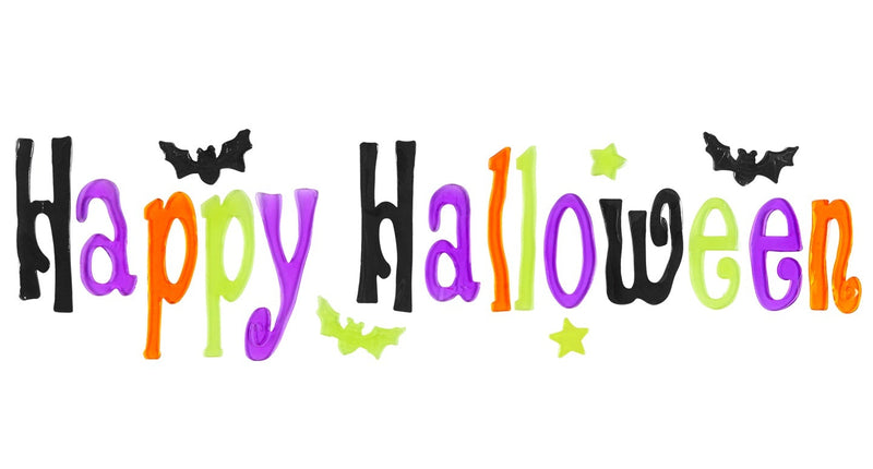 Widmann SRL Raamsticker happy Halloween