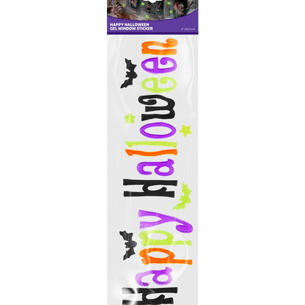 Widmann SRL Raamsticker happy Halloween