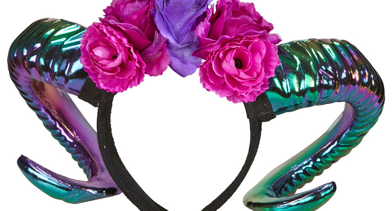 Widmann SRL Ram hoorns met bloemen