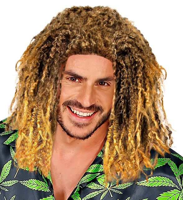 Widmann SRL Rasta pruik bruin blond