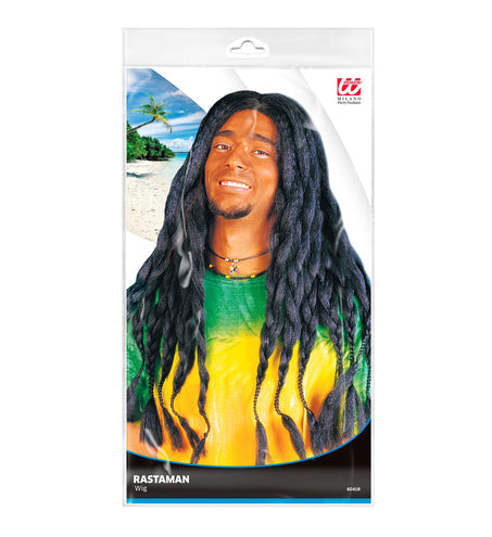 Widmann SRL Rasta pruik Finn met dreadlocks