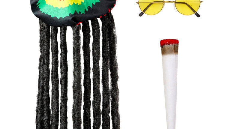 Widmann SRL Rasta reggae verkleedset