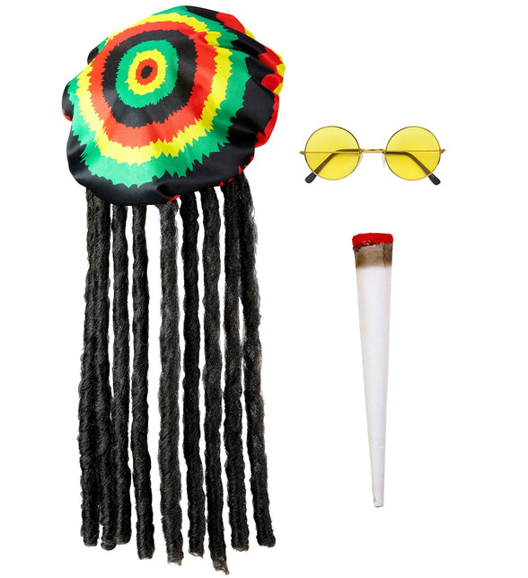 Widmann SRL Rasta reggae verkleedset