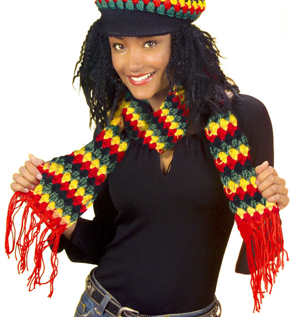 Widmann SRL Rasta sjaal reggae