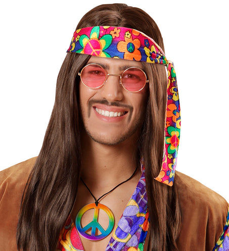 Widmann SRL Regenboog hippie halskettingen