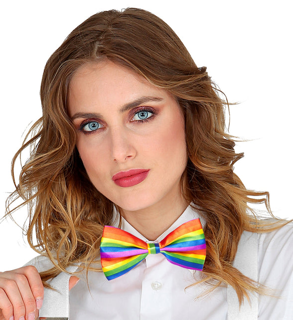 Widmann SRL Regenboog strikje gaypride