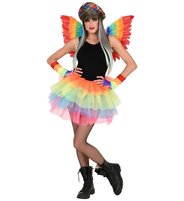 Widmann SRL Regenboog tutu dames