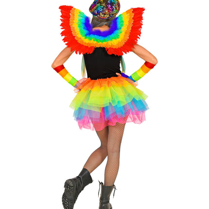 Widmann SRL Regenboog tutu dames