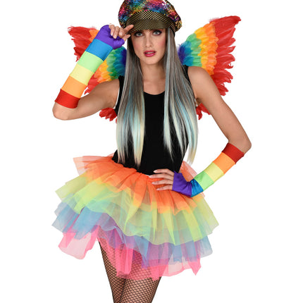 Widmann SRL Regenboog tutu dames