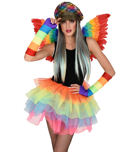 Widmann SRL Regenboog tutu dames
