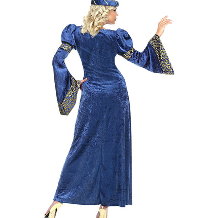 Widmann SRL Renaissance kostuum blauw