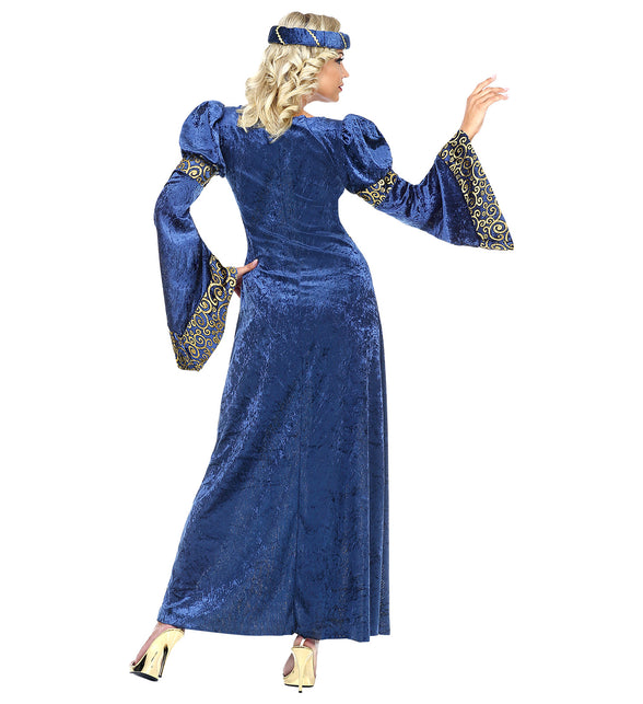 Widmann SRL Renaissance kostuum blauw